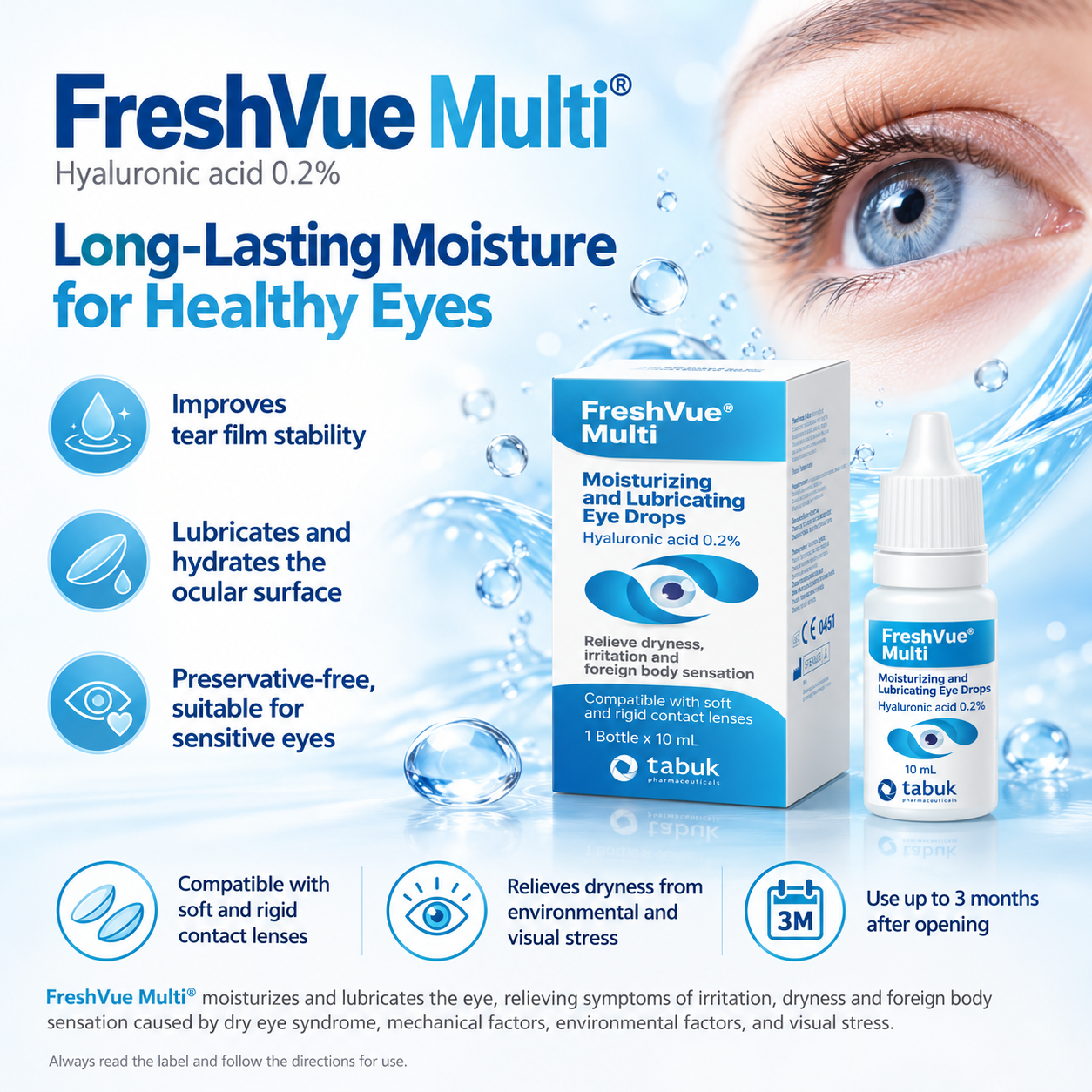 FreshVue Multi® pack