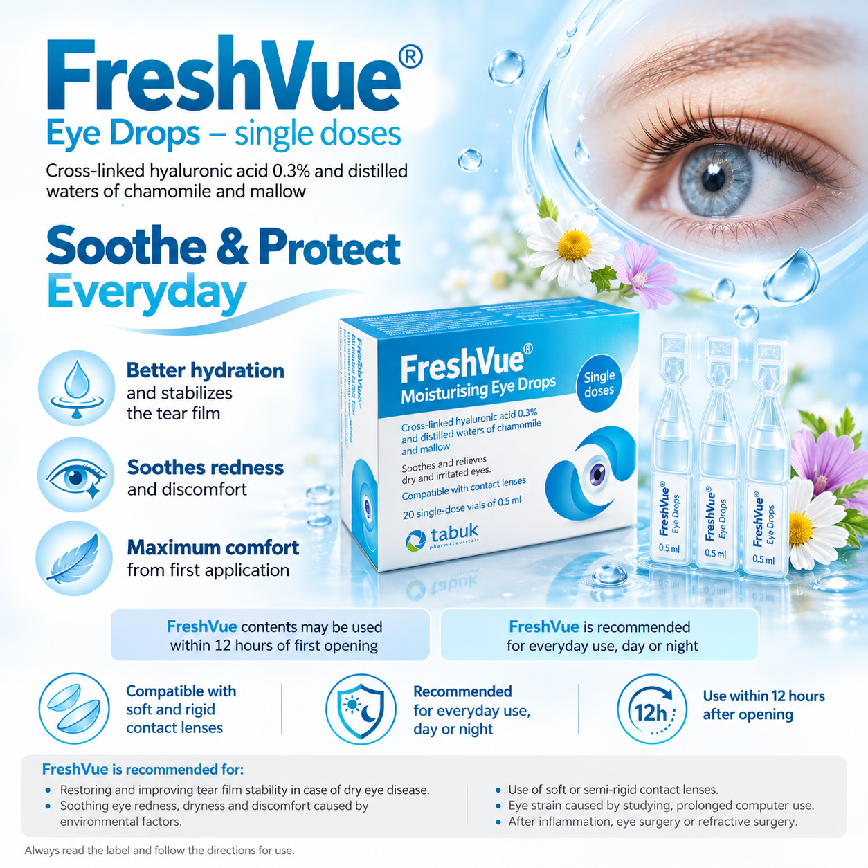 FreshVue® Single Doses pack