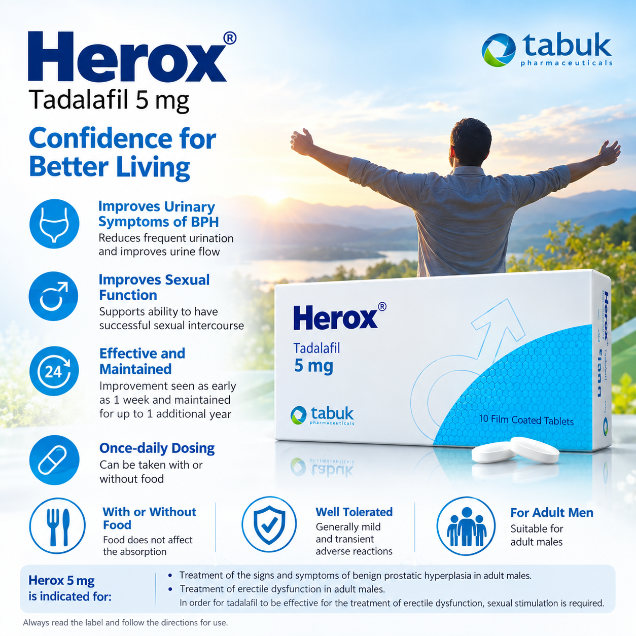 Herox® 5 mg pack